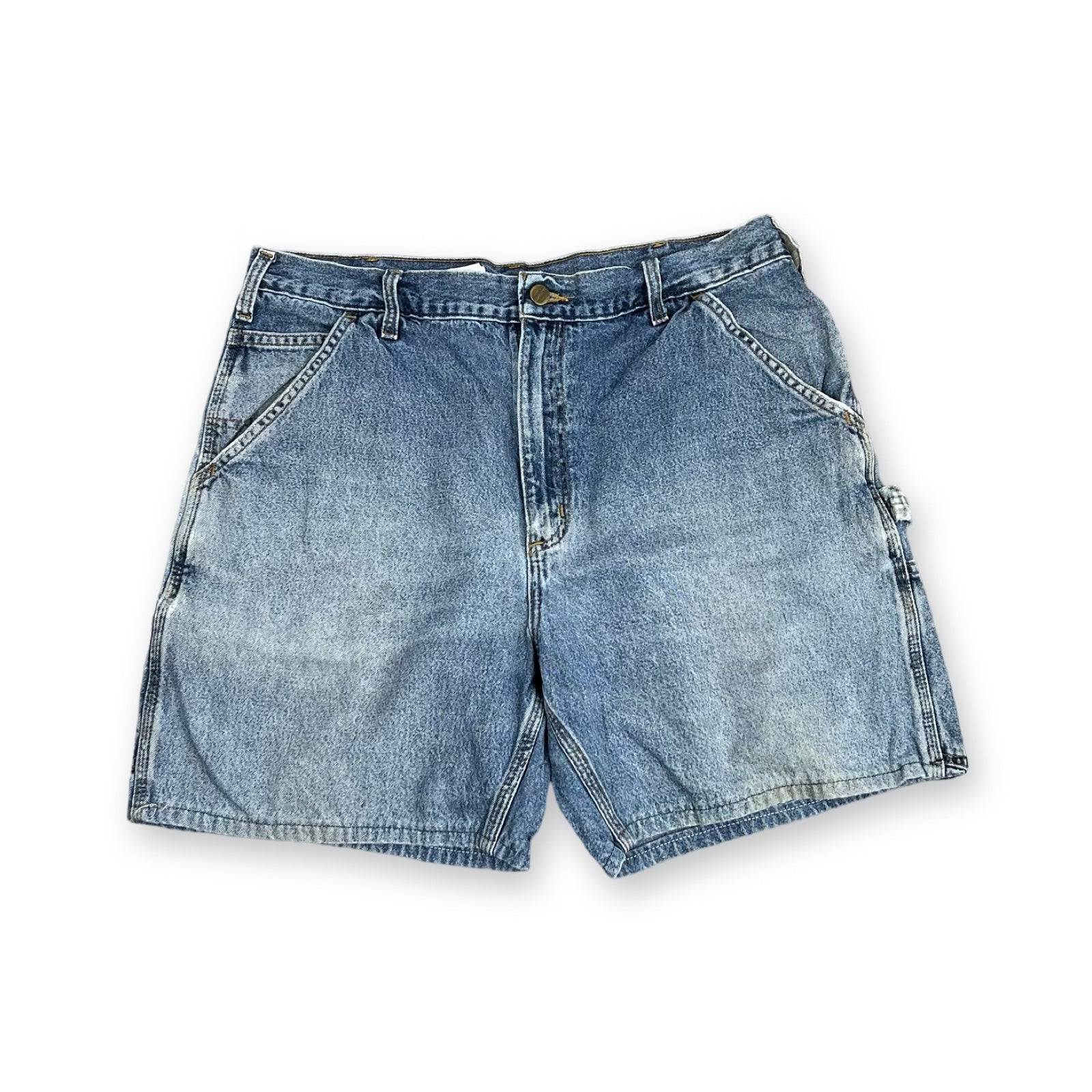 Vintage Carhartt Denim Shorts in blue
