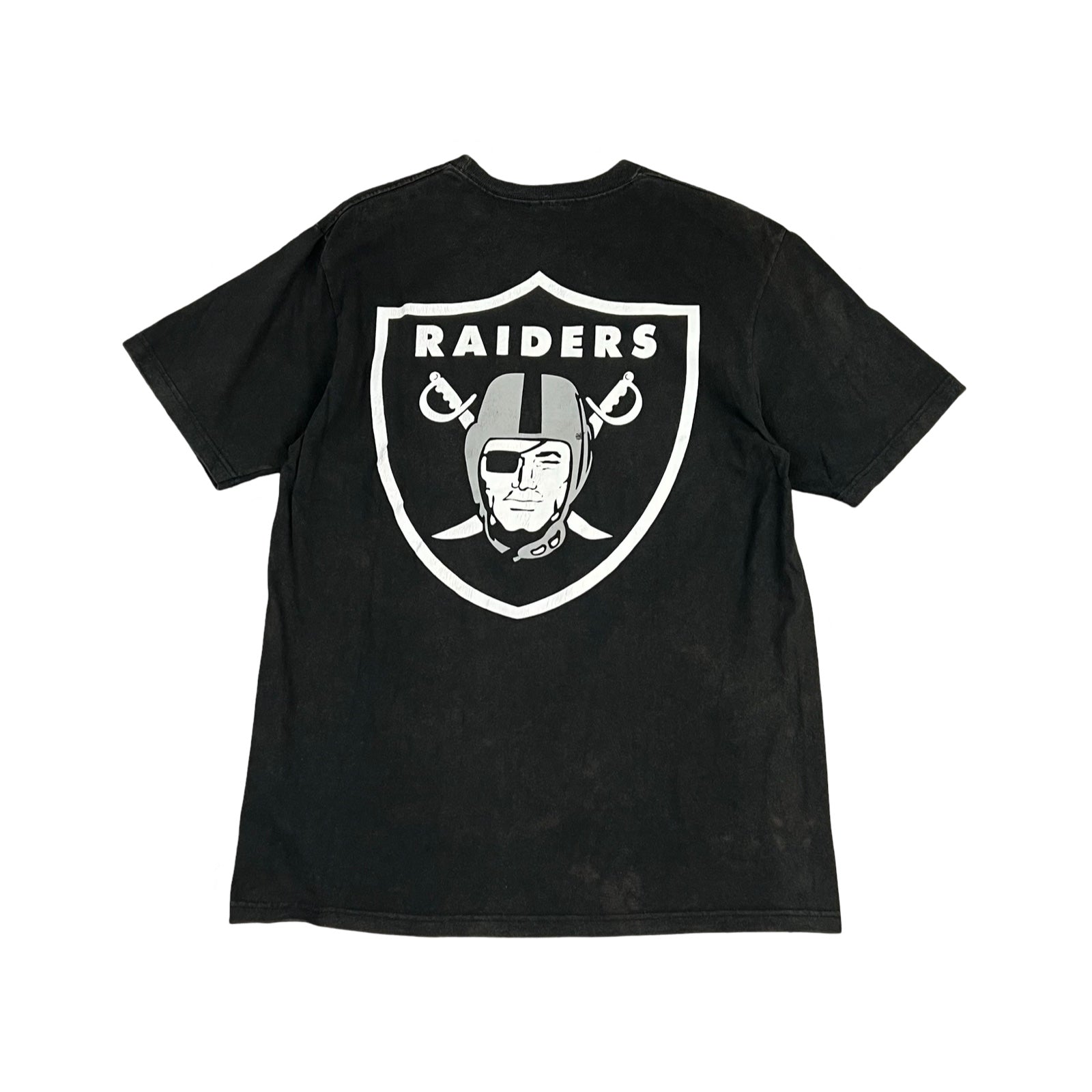 Supreme x Raiders T-Shirt in black