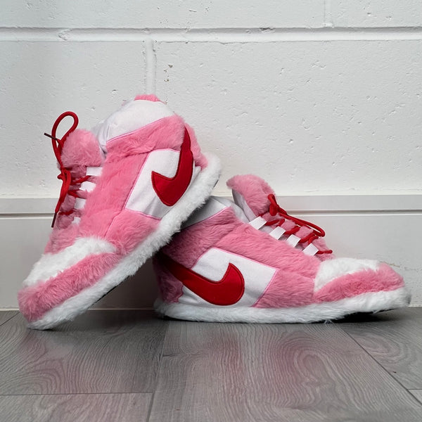 AJ 1 Pink Mist Hi Top Trainer Sneaker Slippers