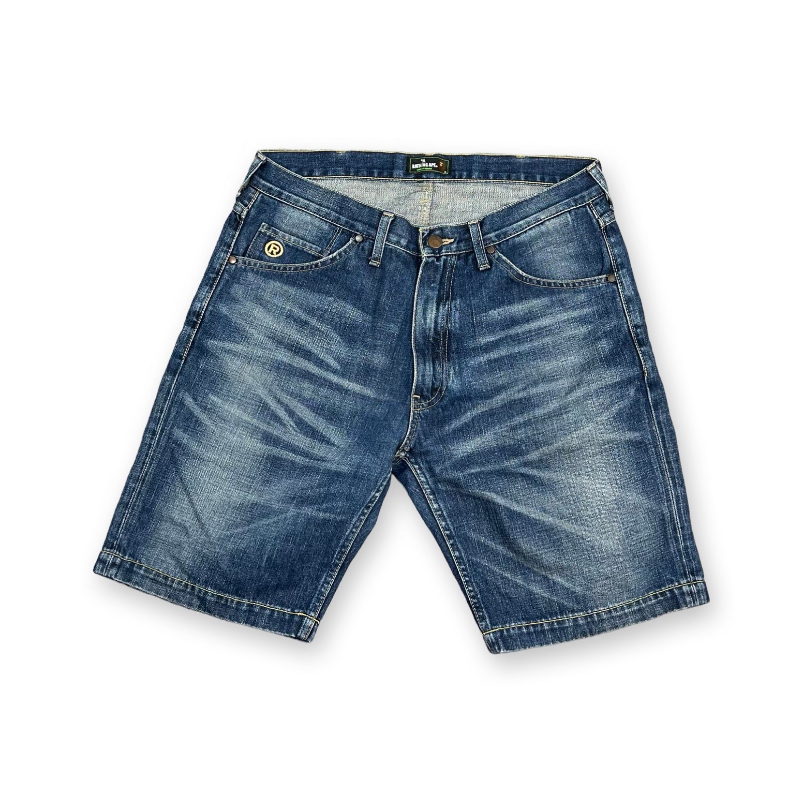 Vintage BAPE Jorts in blue