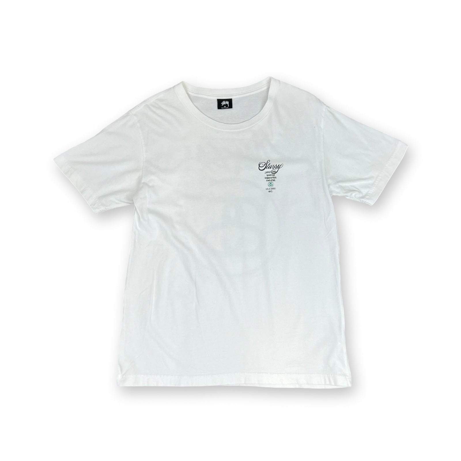 Vintage Stussy Christmas T-Shirt in white