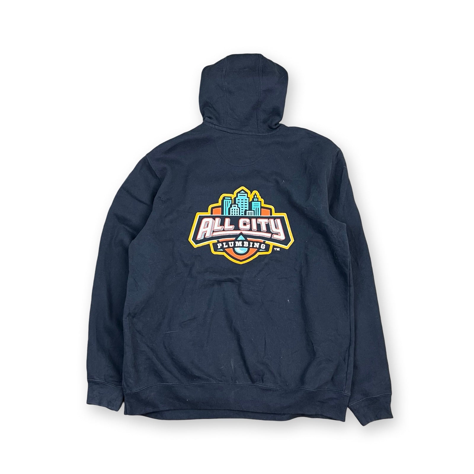 Vintage Carhartt Hoodie in navy blue