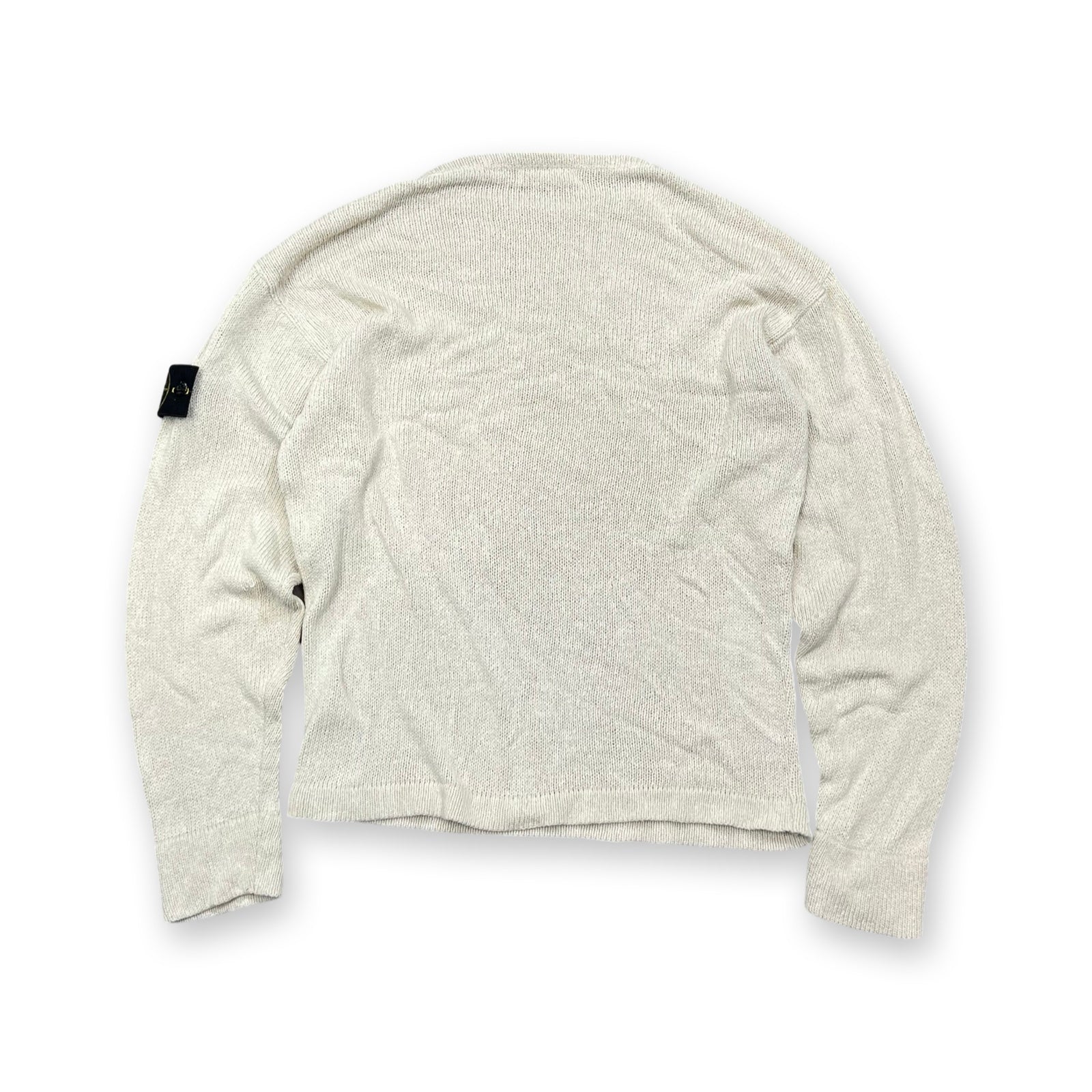 Stone Island Knit Sweatshirt in beige