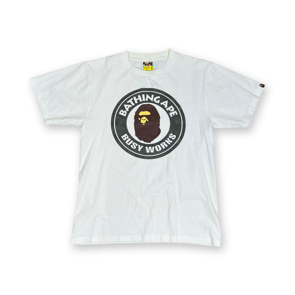 BAPE Busy Works T-Shirt in white