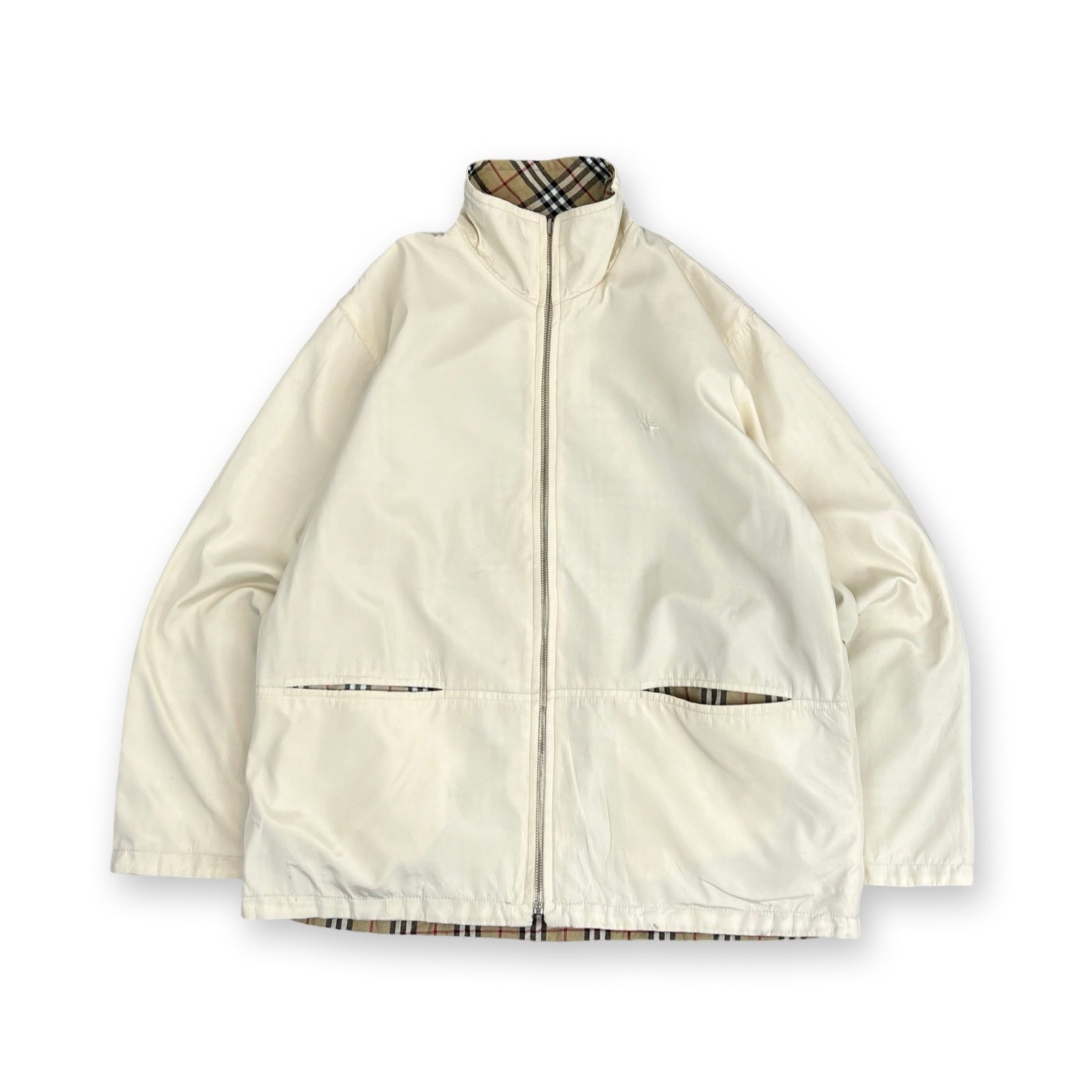 Vintage Burberry Nova Check Reversible Jacket