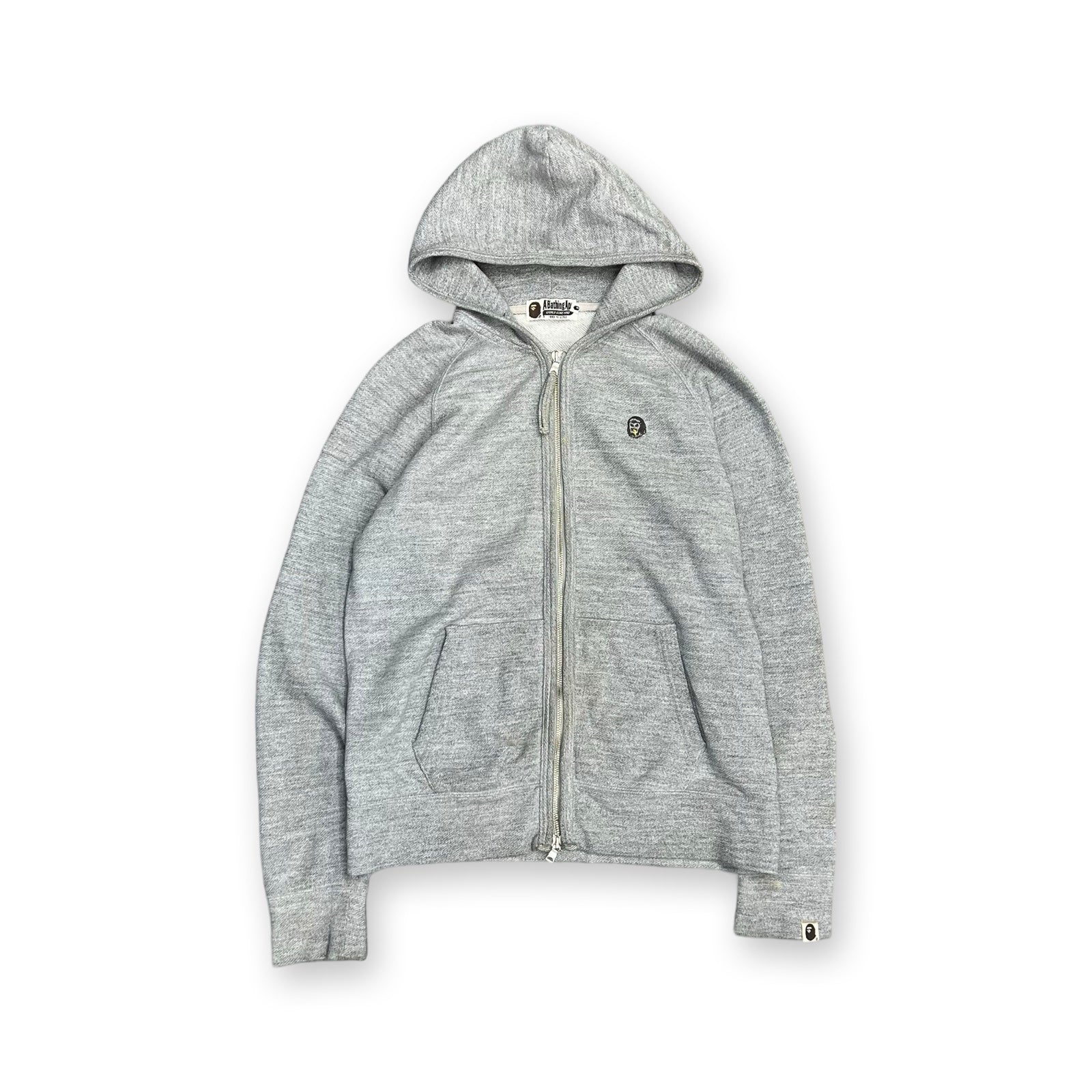 Vintage BAPE Hoodie in grey – Deadsea London