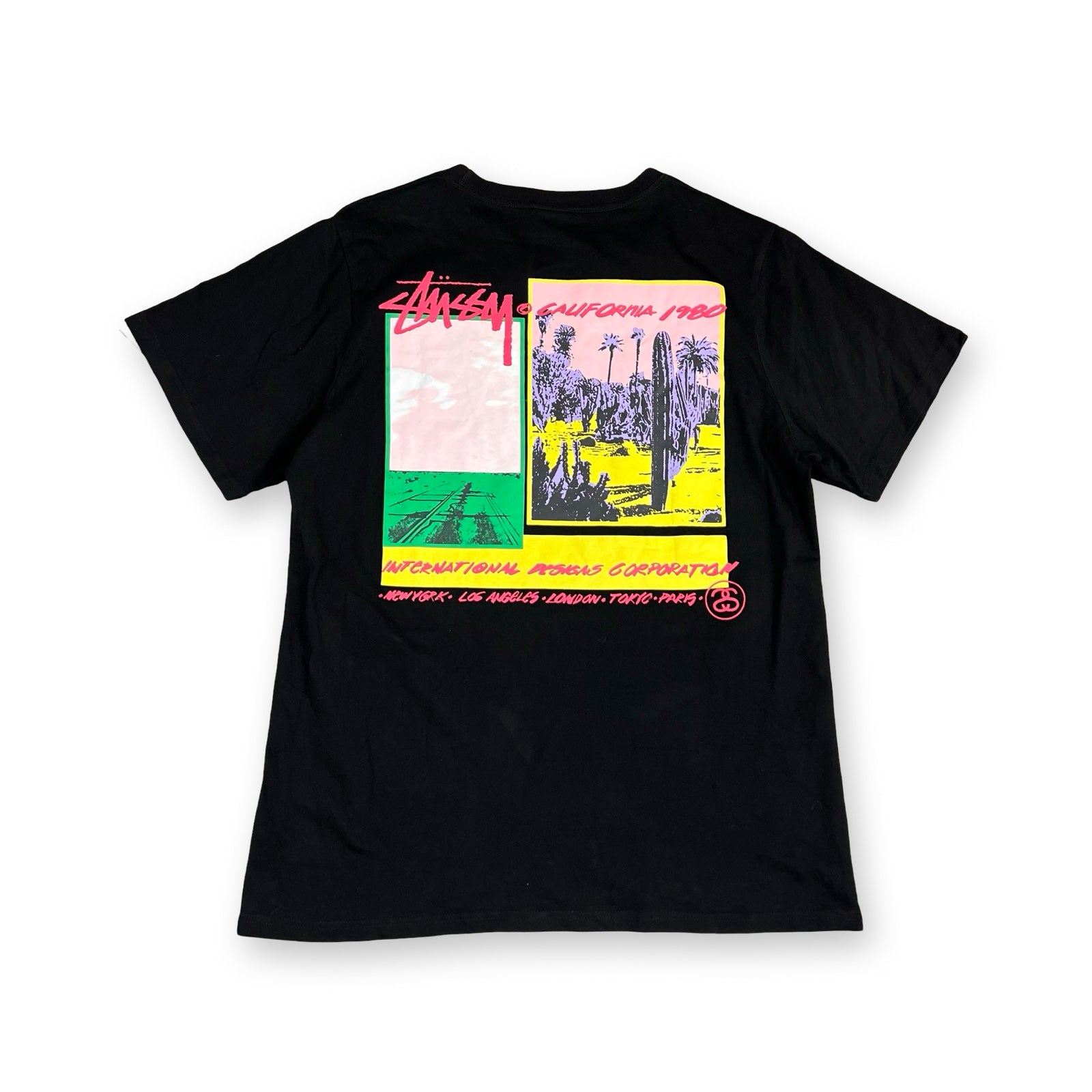 Vintage Stussy T-Shirt in black