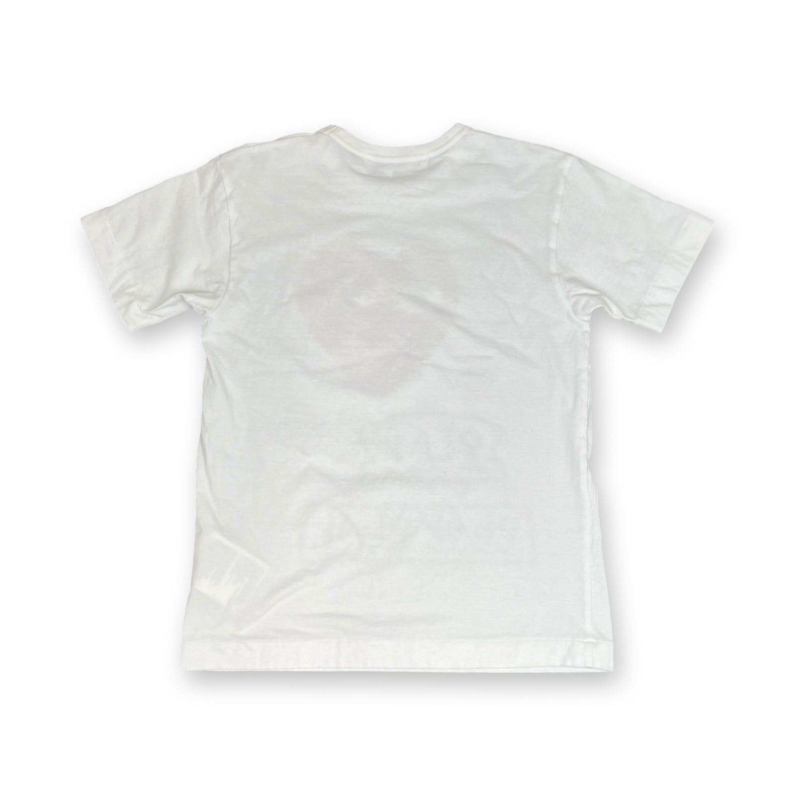 Comme Des Garcons Play T-Shirt in White