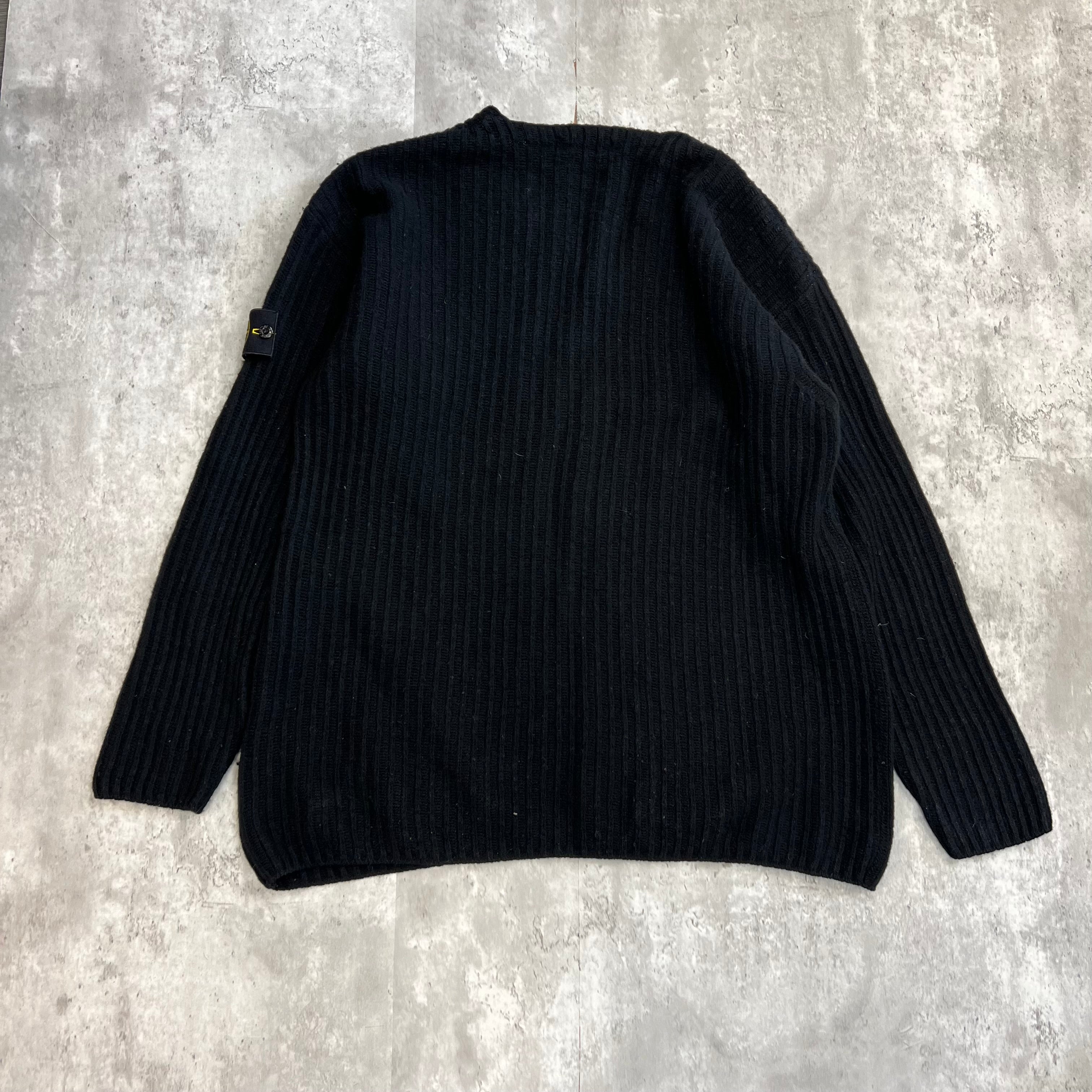 Stone Island Knit Jumper in black