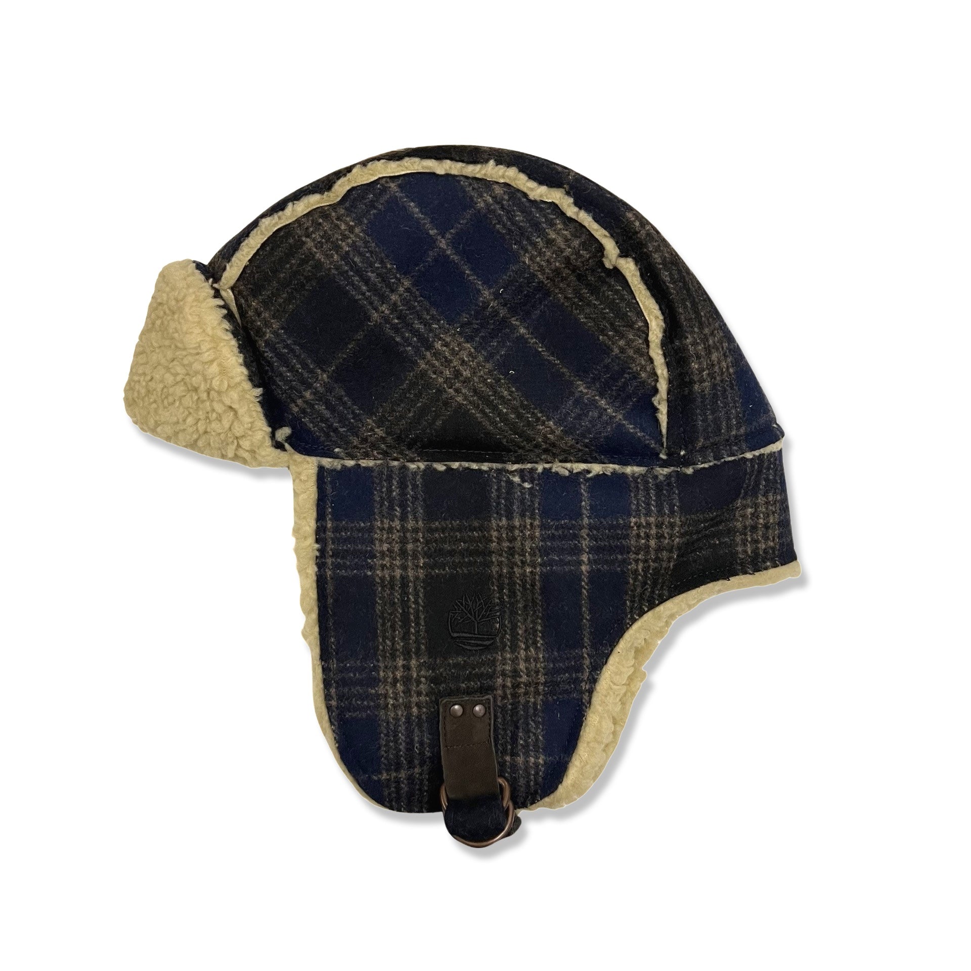 Timberland Trapper Hat in navy blue