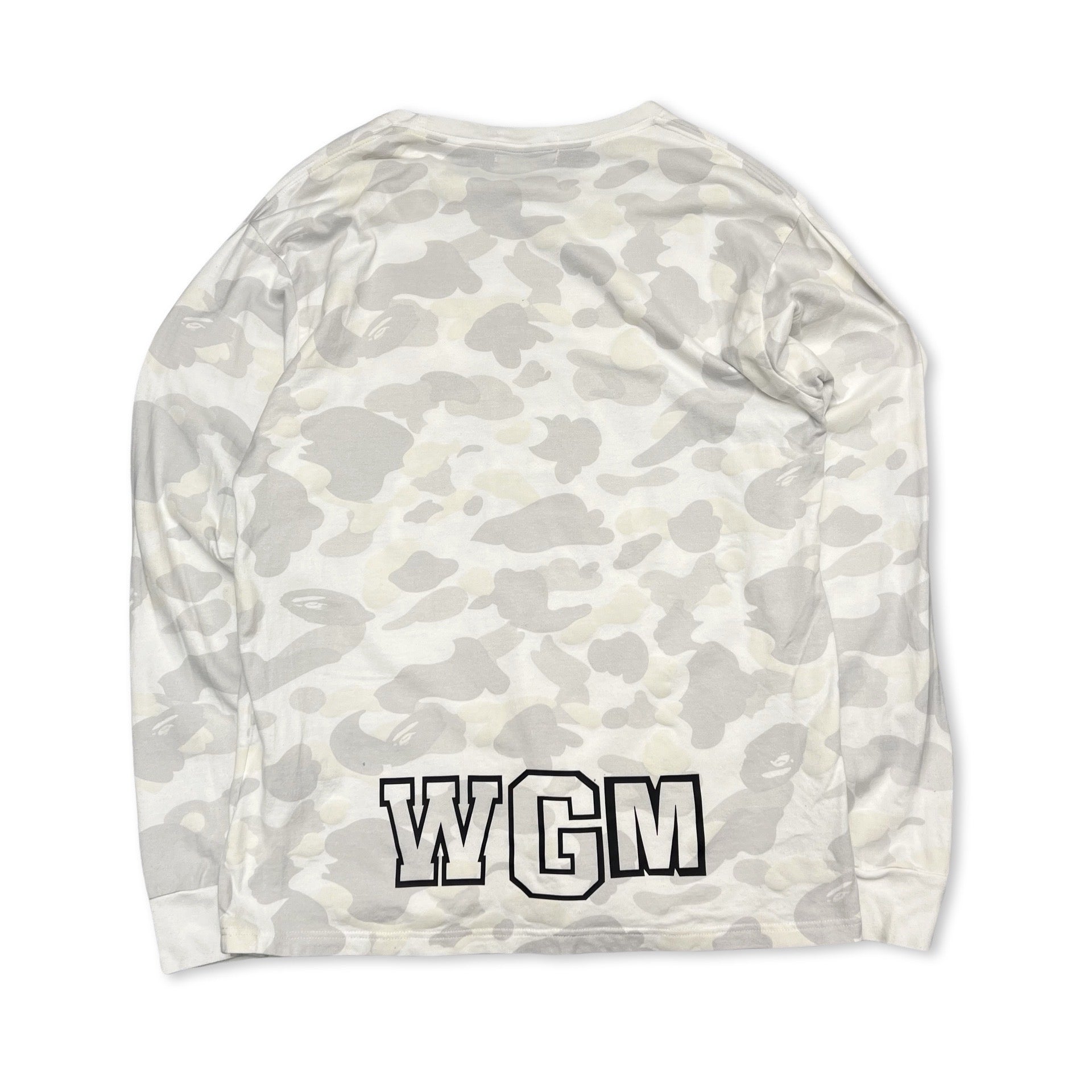 BAPE City Camo WGM Shark L/S Tee
