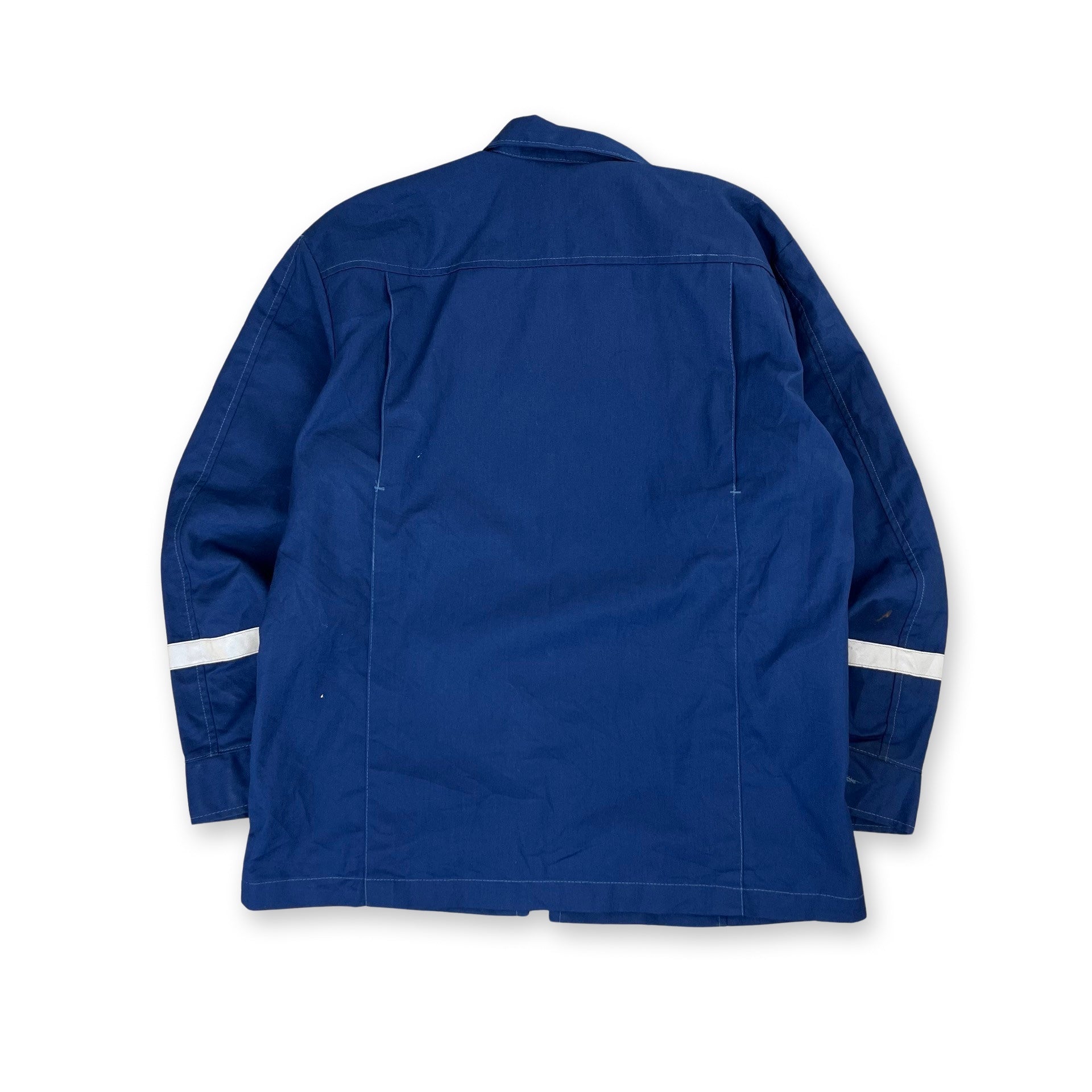 Vintage Continental Workwear Jacket in blue