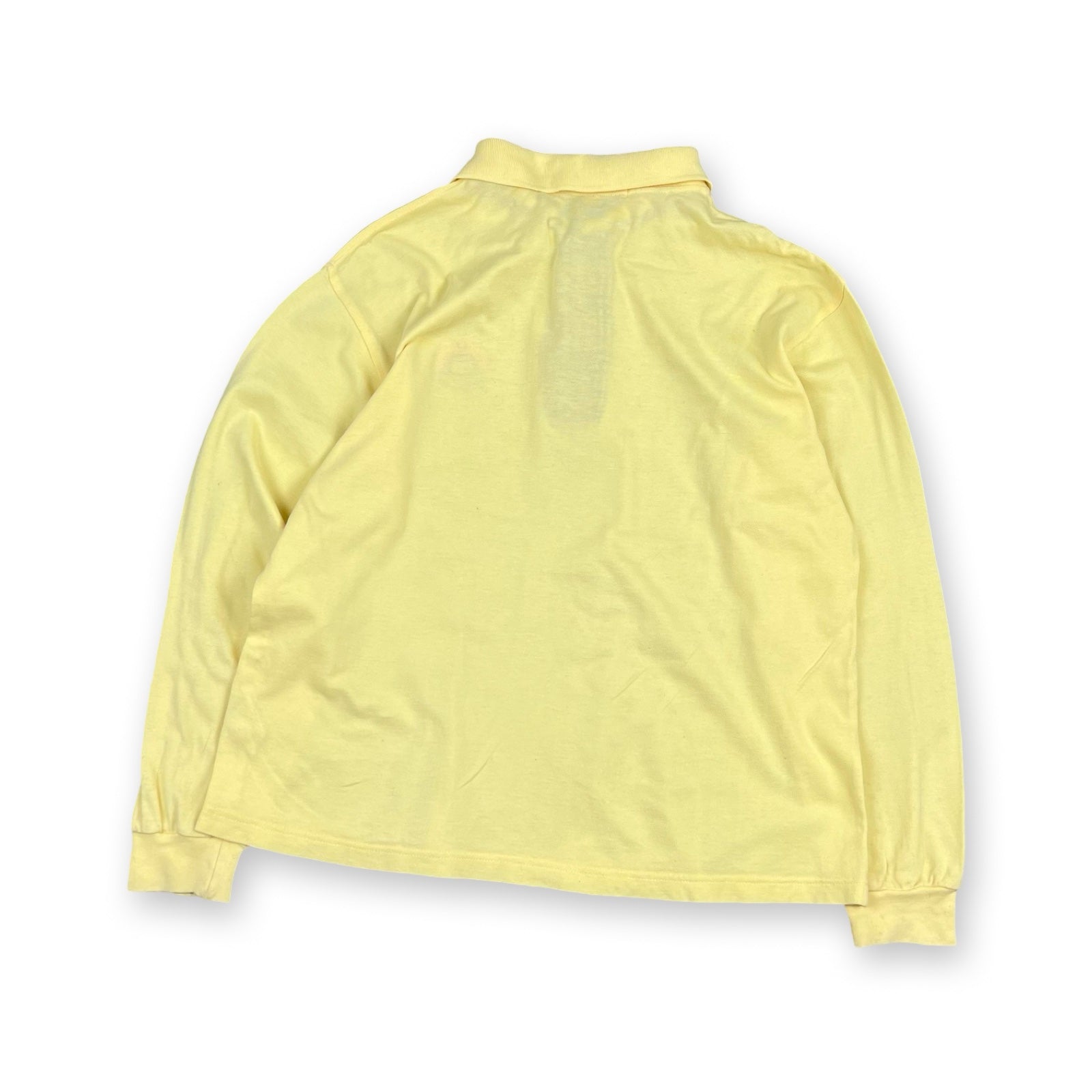 Vintage Burberry Polo T-Shirt in yellow
