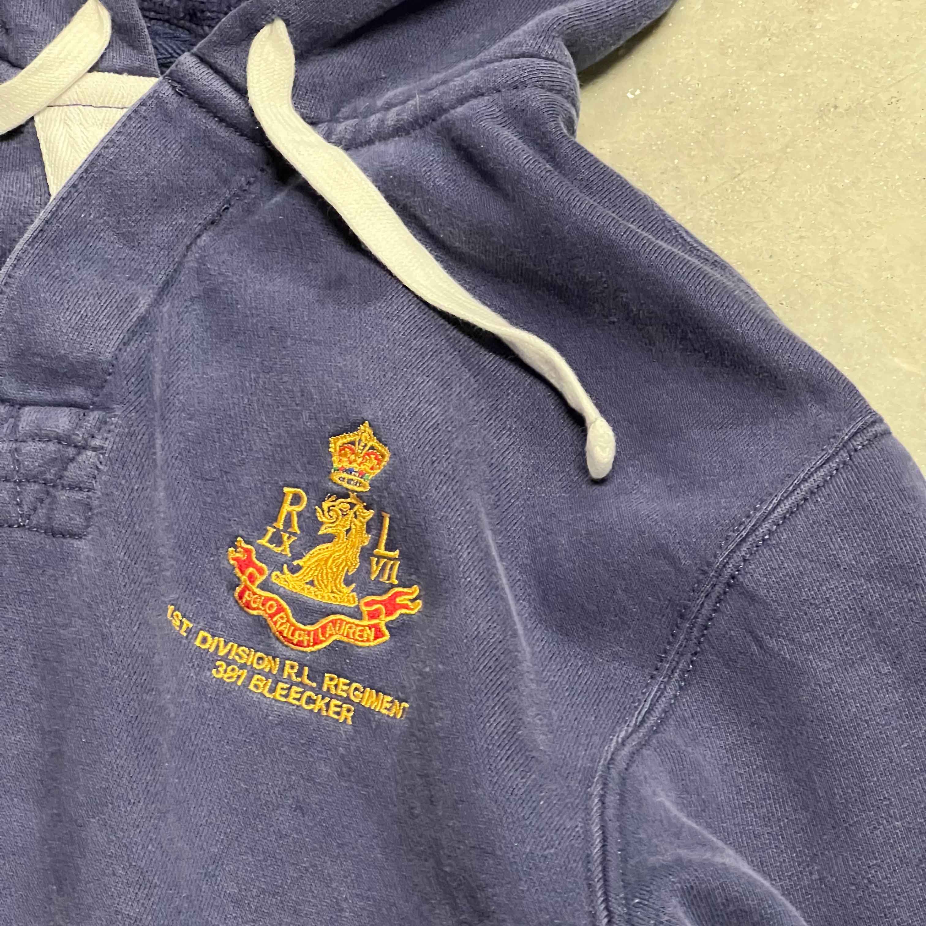 Vintage Polo Ralph Lauren Hoodie in Navy