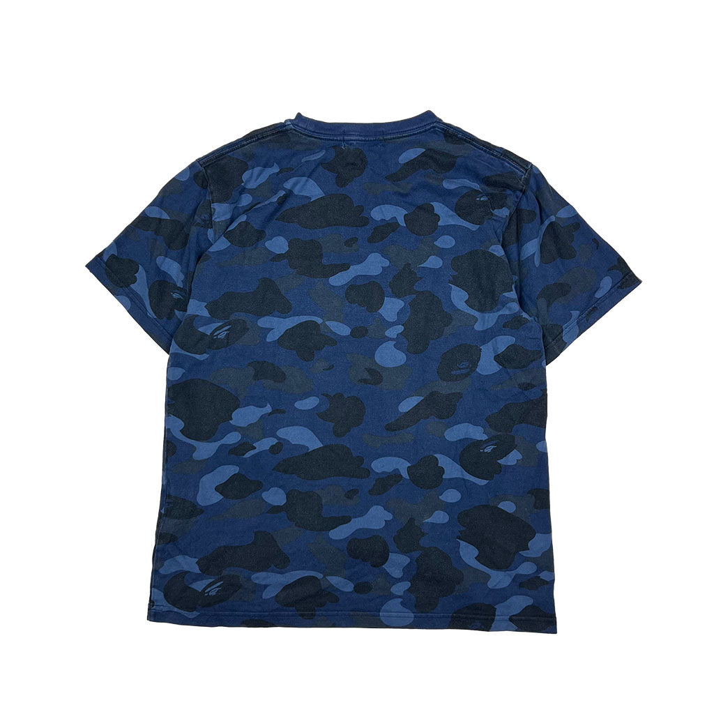 BAPE Blue Camo Shark T-shirt