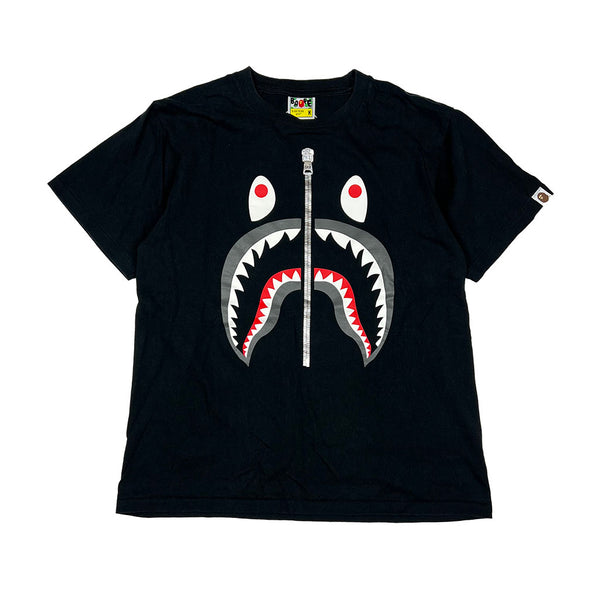 Bape shark t-shirt black