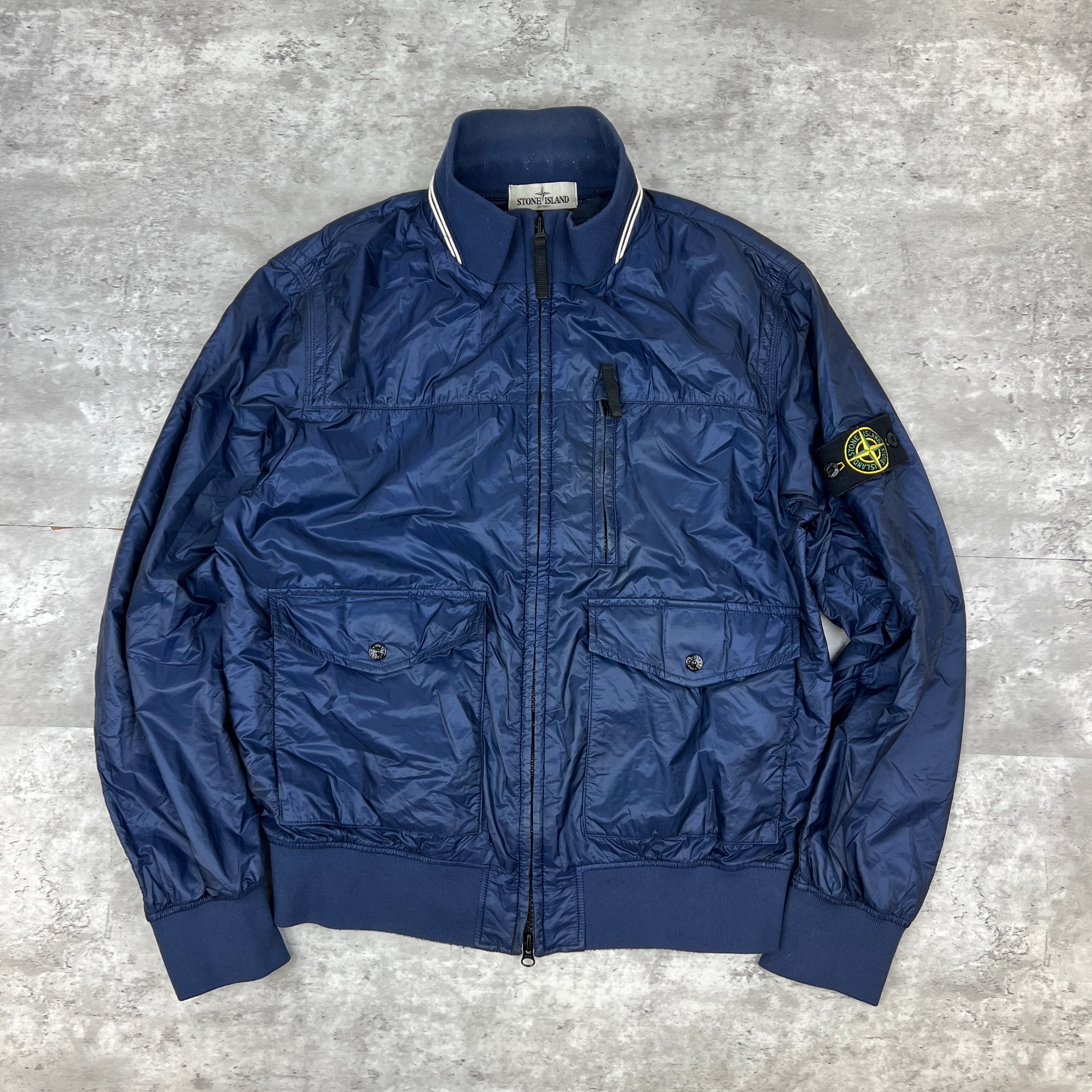 stone  11ss Tyvek Bomber アーカイブ Stone Island Micro Rip Stop Bomber Jacket – Deadsea London