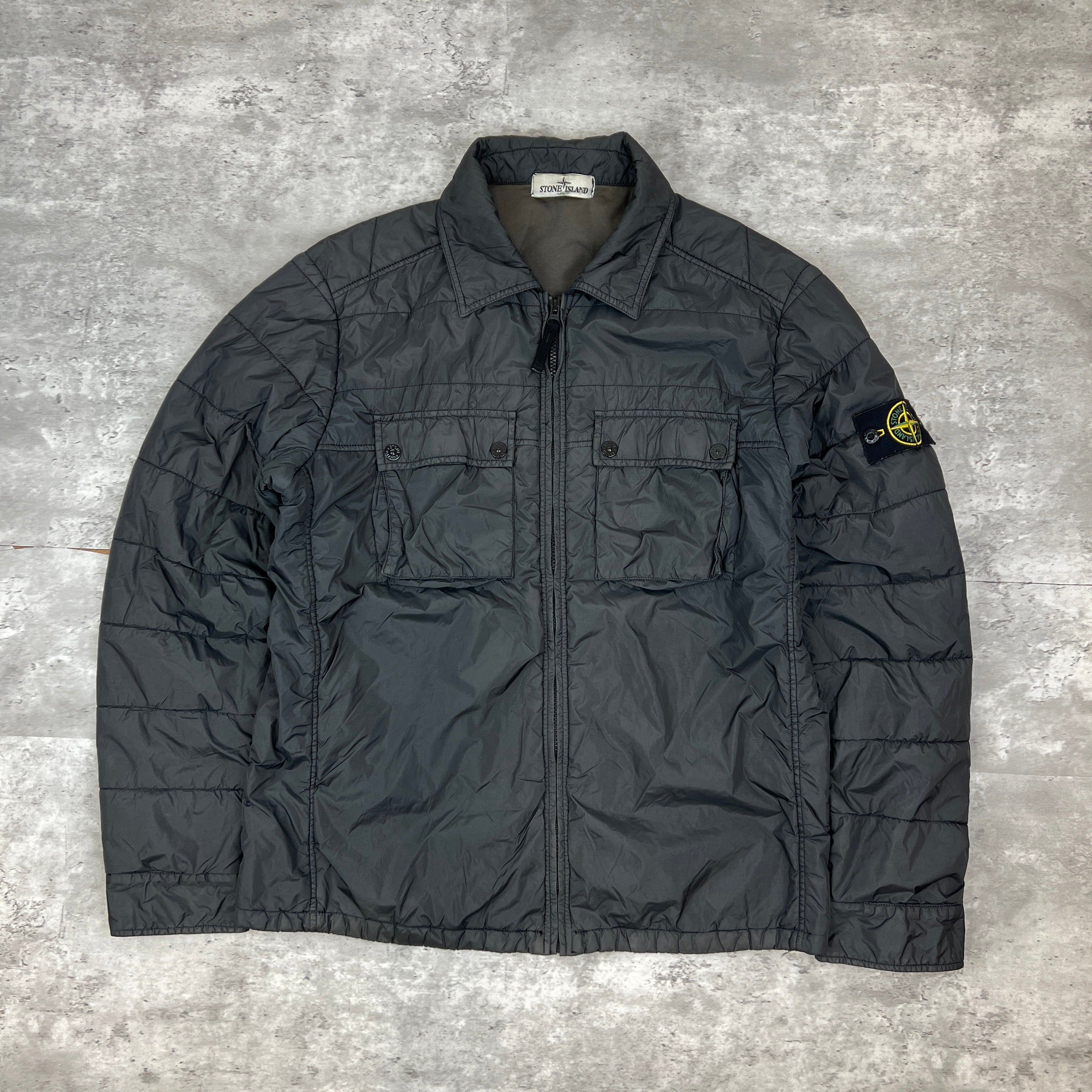 Stone Island Garment Dyed Down Lightweight Puffer Jacket – Deadsea 