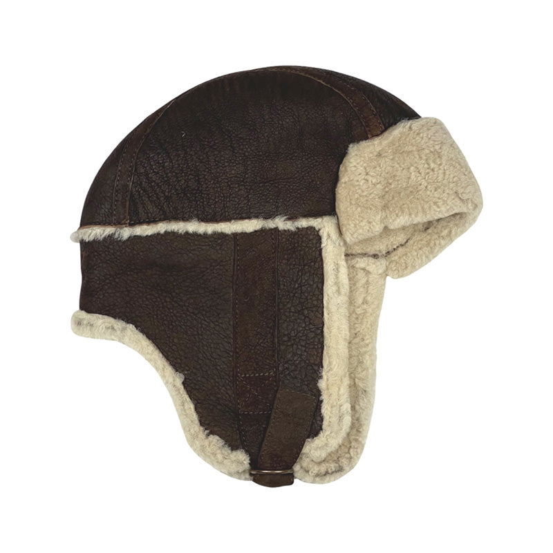 Timberland Shearling Trapper Hat in Brown