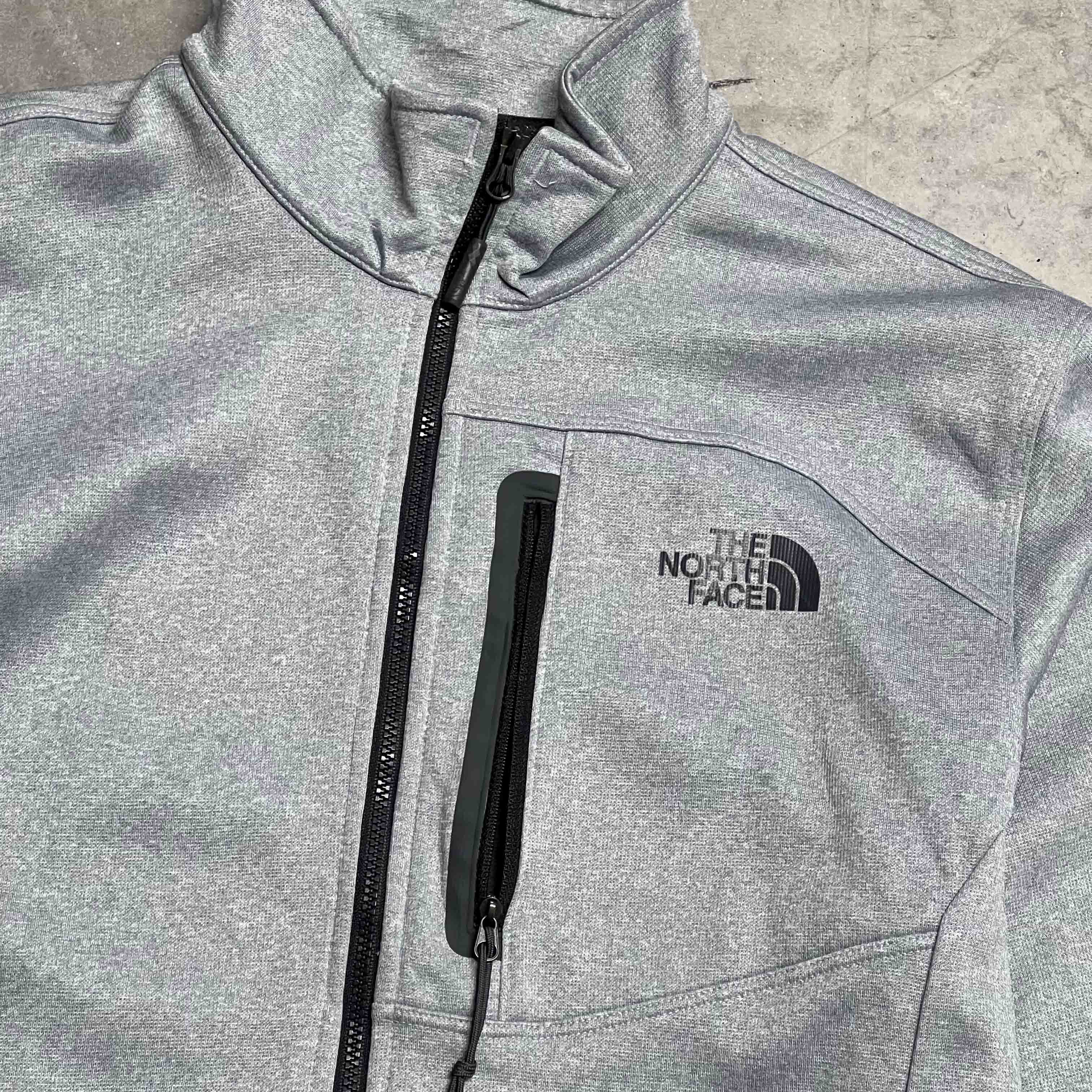 Vintage The North Face 1/2 Zip Sweatshirt in Grey