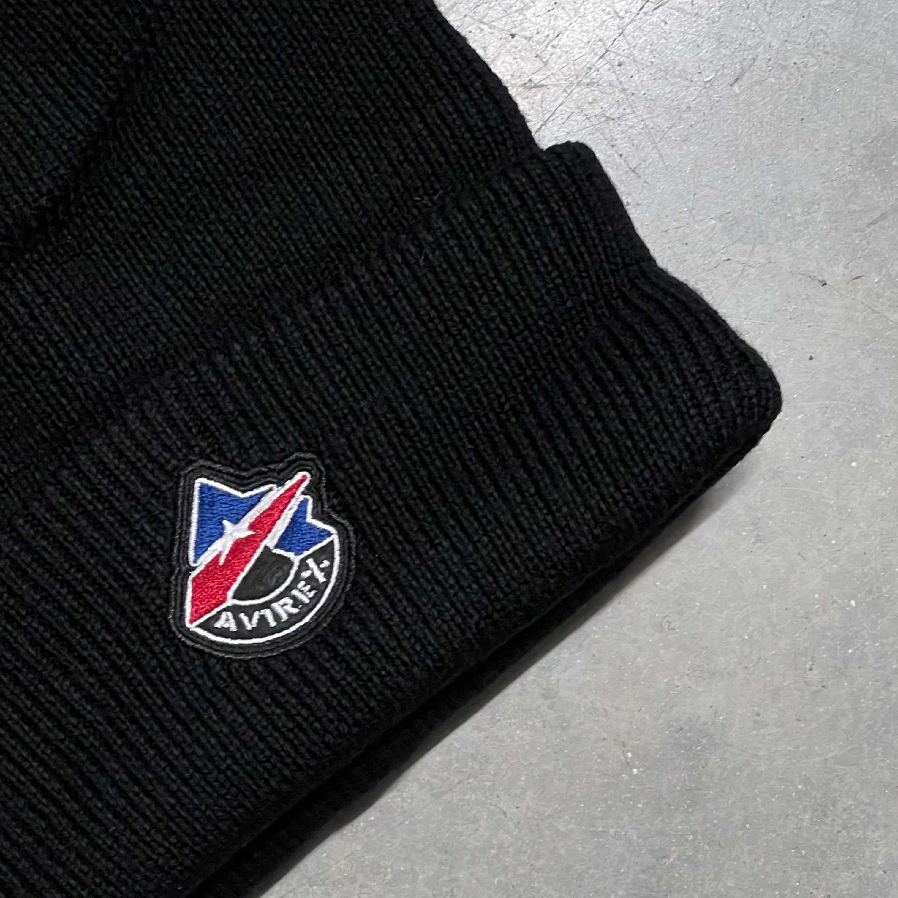 Avirex Beanie Hat in Black