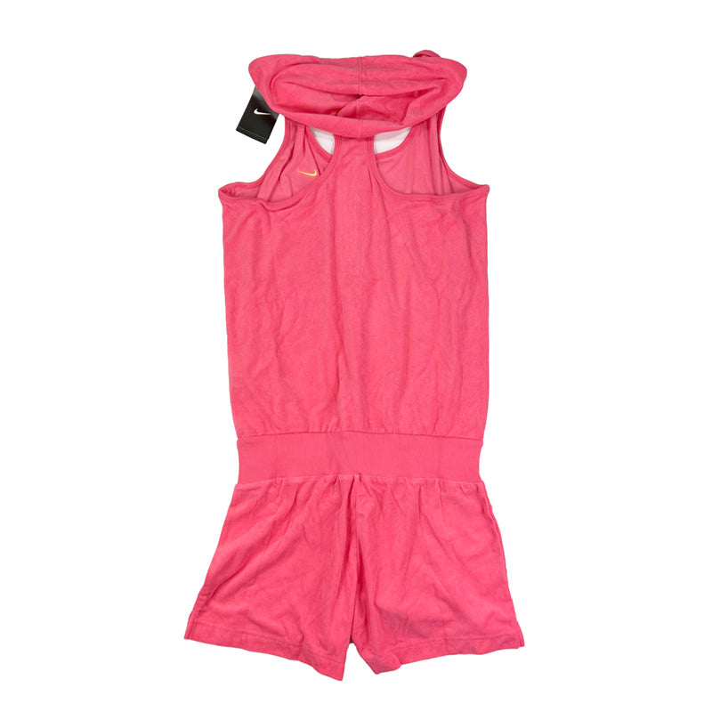Vintage Nike Samba All in One Shorts/Hoodie in Pink