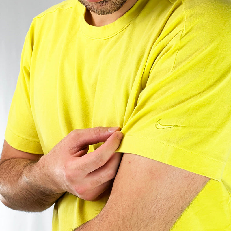 Vintage Nike Swoosh T-Shirt in Yellow