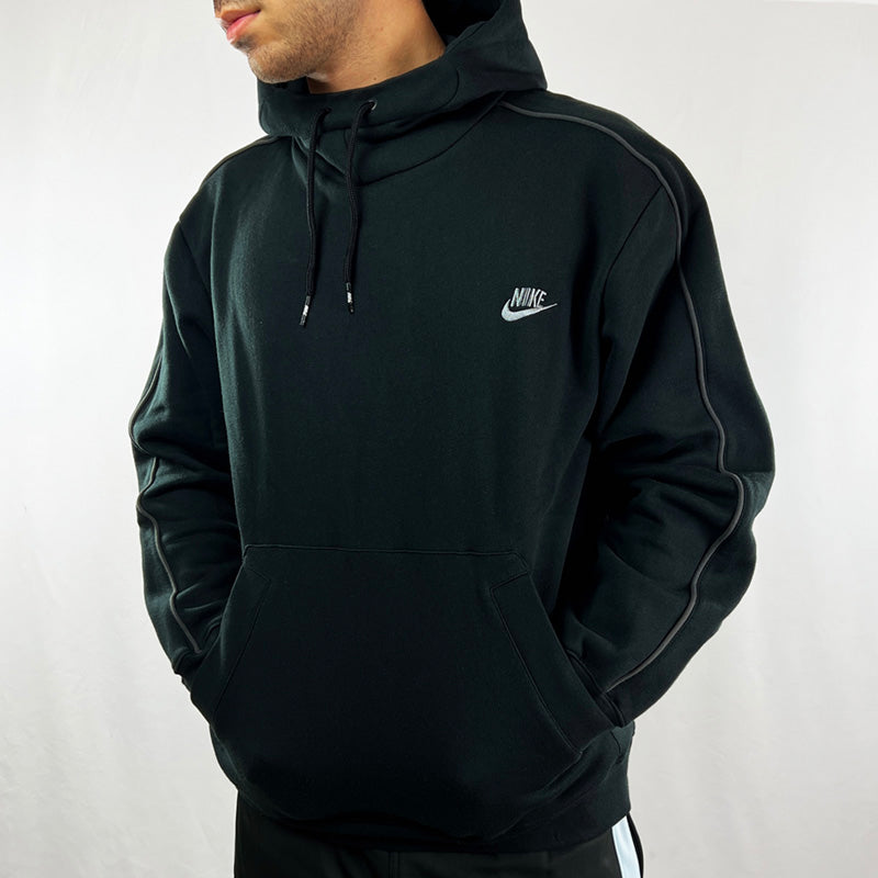 Vintage Nike Spellout Hoodie in Black