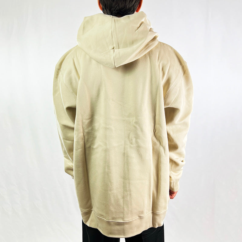 Vintage Nike Swoosh Hoodie in Beige