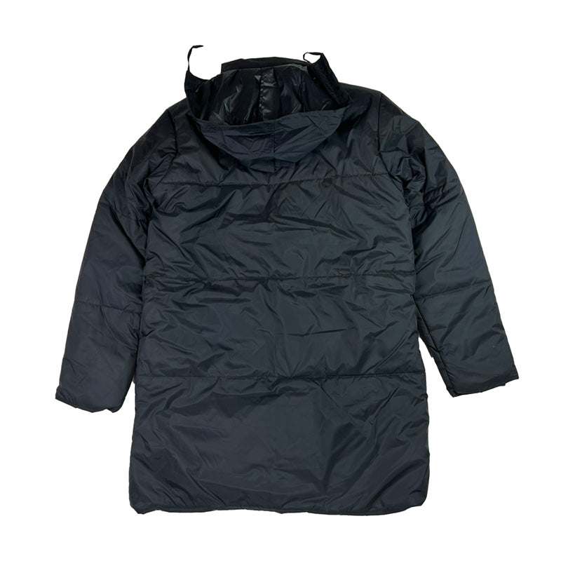 Vintage Nike Swoosh Puffer Jacket in Black