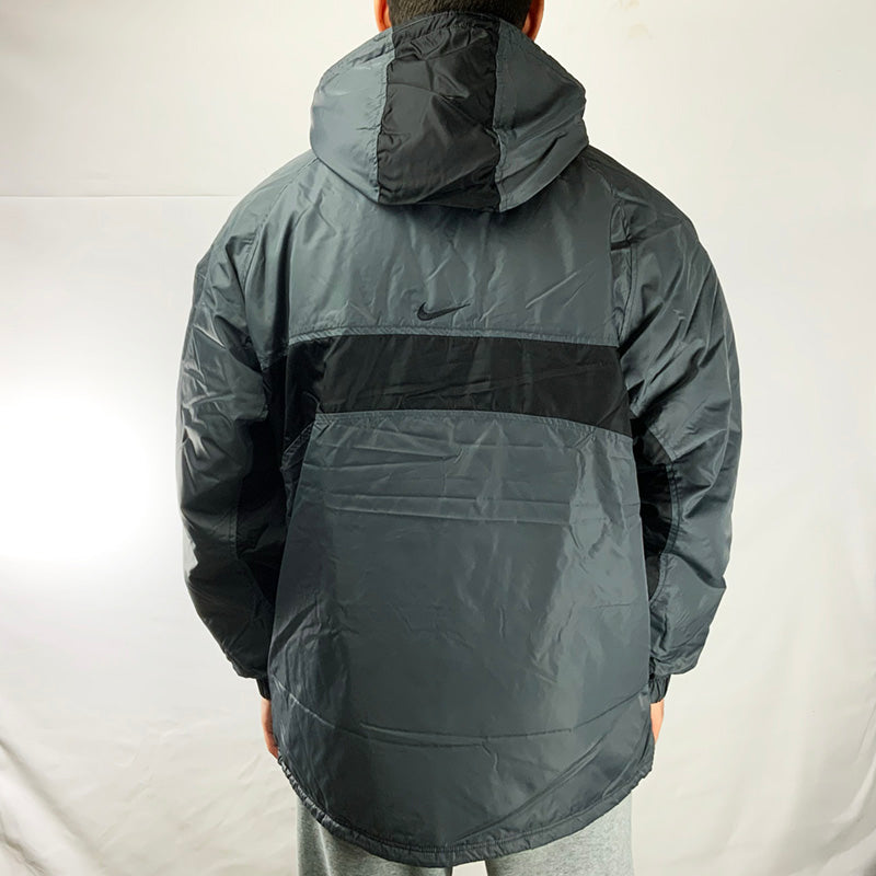 Vintage Nike Swoosh Jacket in Grey
