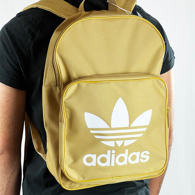 Adidas Originals Trefoil Backpack Bag in Yellow