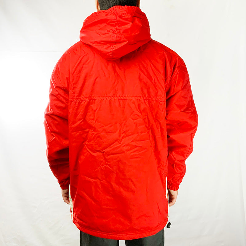 Vintage Nike Fleeced Jacket in Red