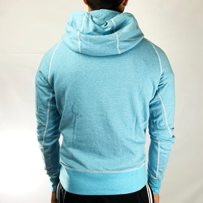 Vintage Nike Spellout Hoodie in Blue