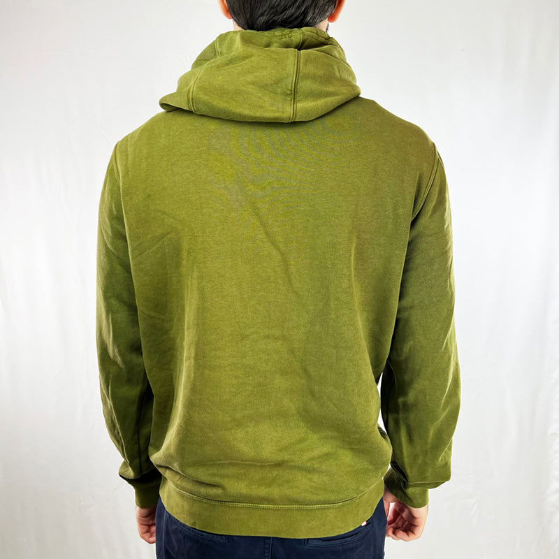 Reworked Nike Full Zip Hoodie in Green