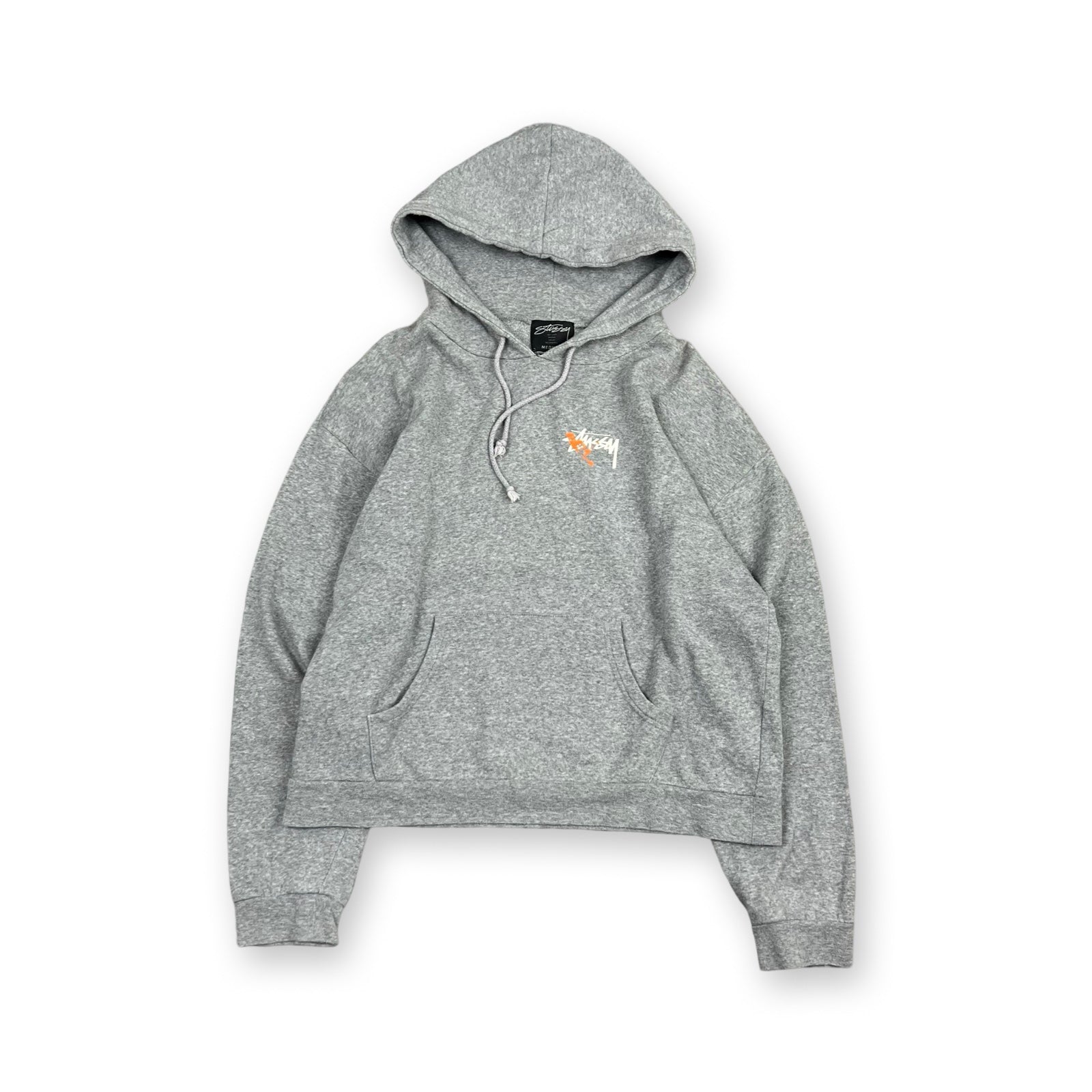 Vintage Stussy Hoodie in grey