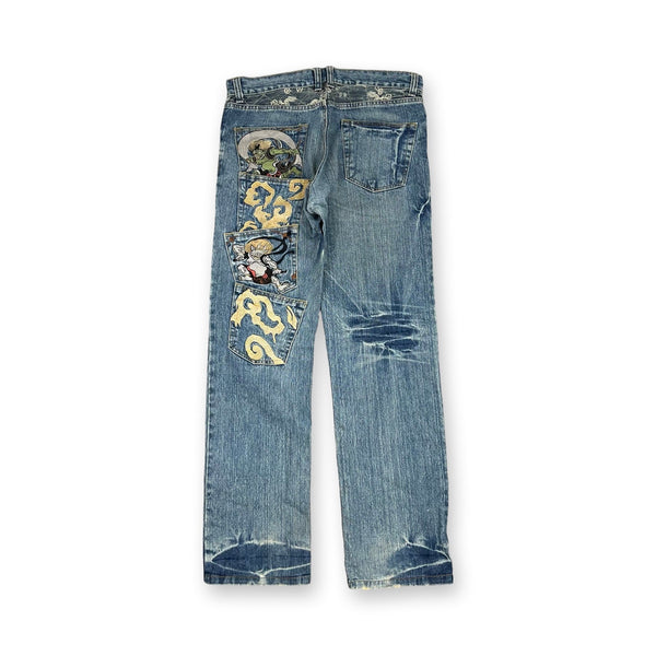 Vintage Japanese Embroidered Jeans