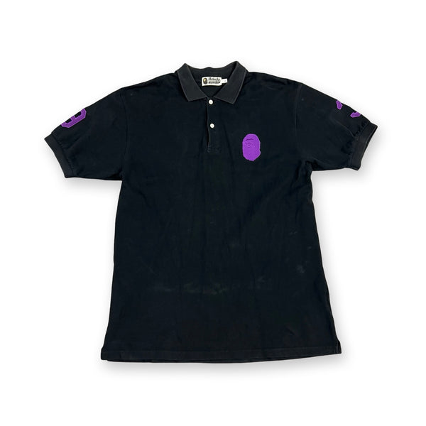 BAPE Polo T-shirt in black