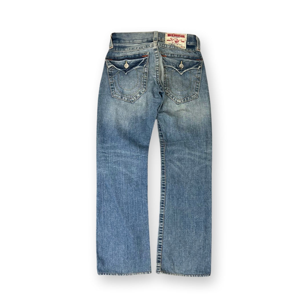 Womens Vintage True Religion Ricky Jeans in blue