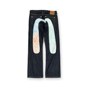 Vintage Evisu Jeans in navy blue