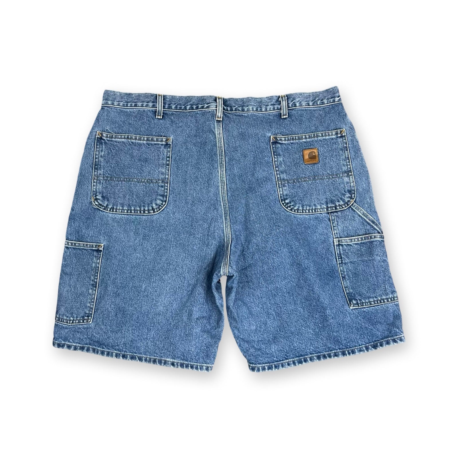 Vintage Carhartt Denim Shorts in blue