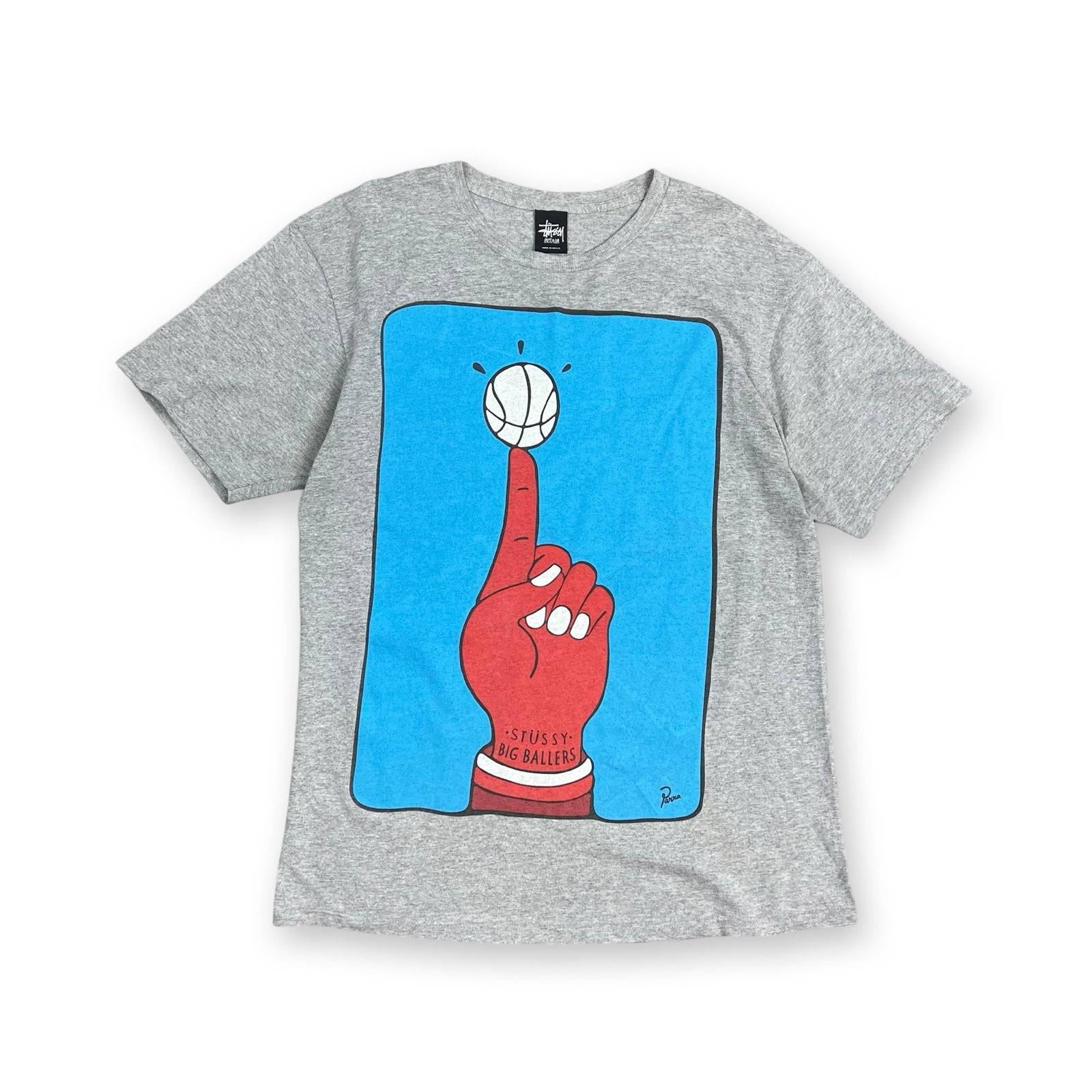 Vintage Stussy T-Shirt in grey