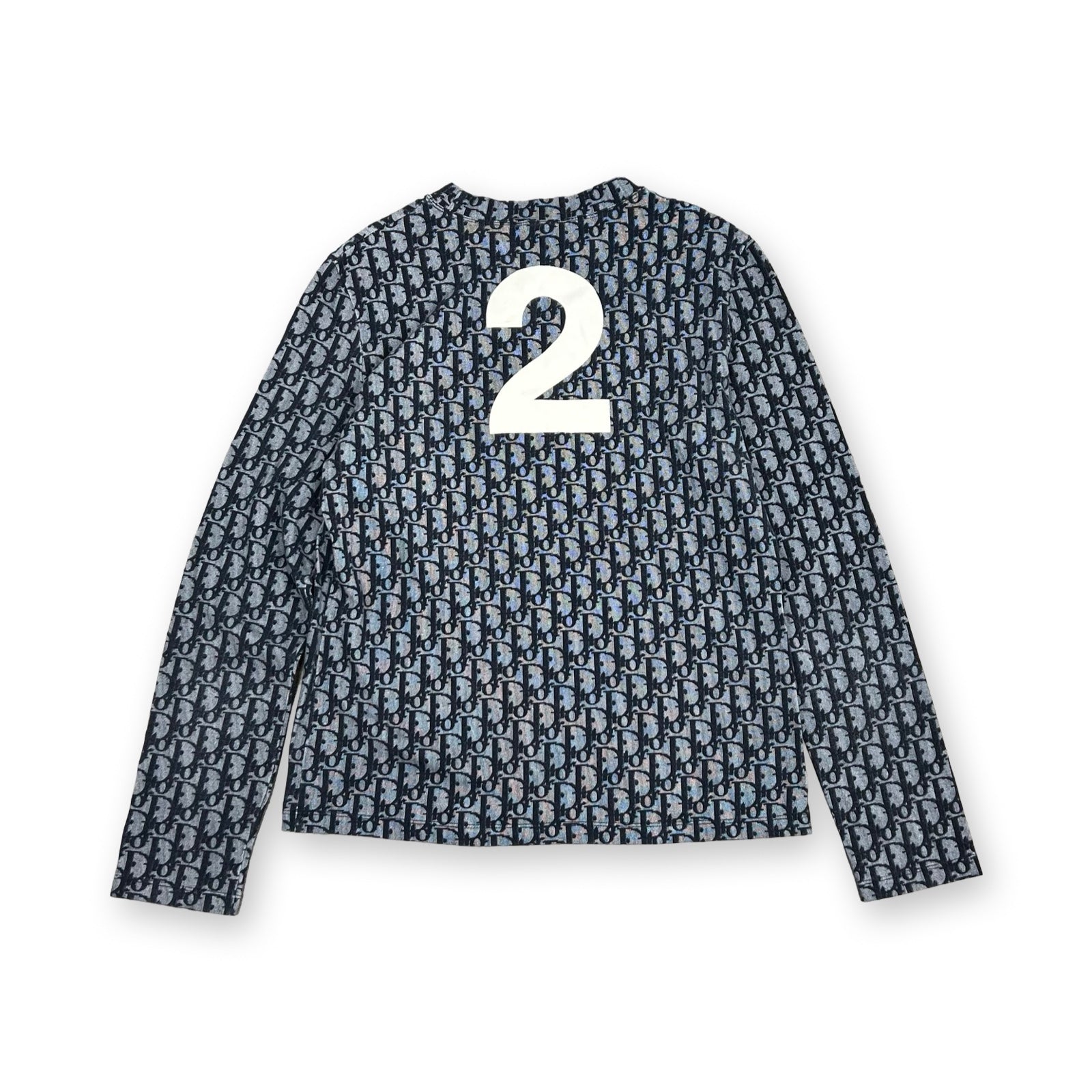 Vintage Christian Dior J'Adore Monogram Top in blue