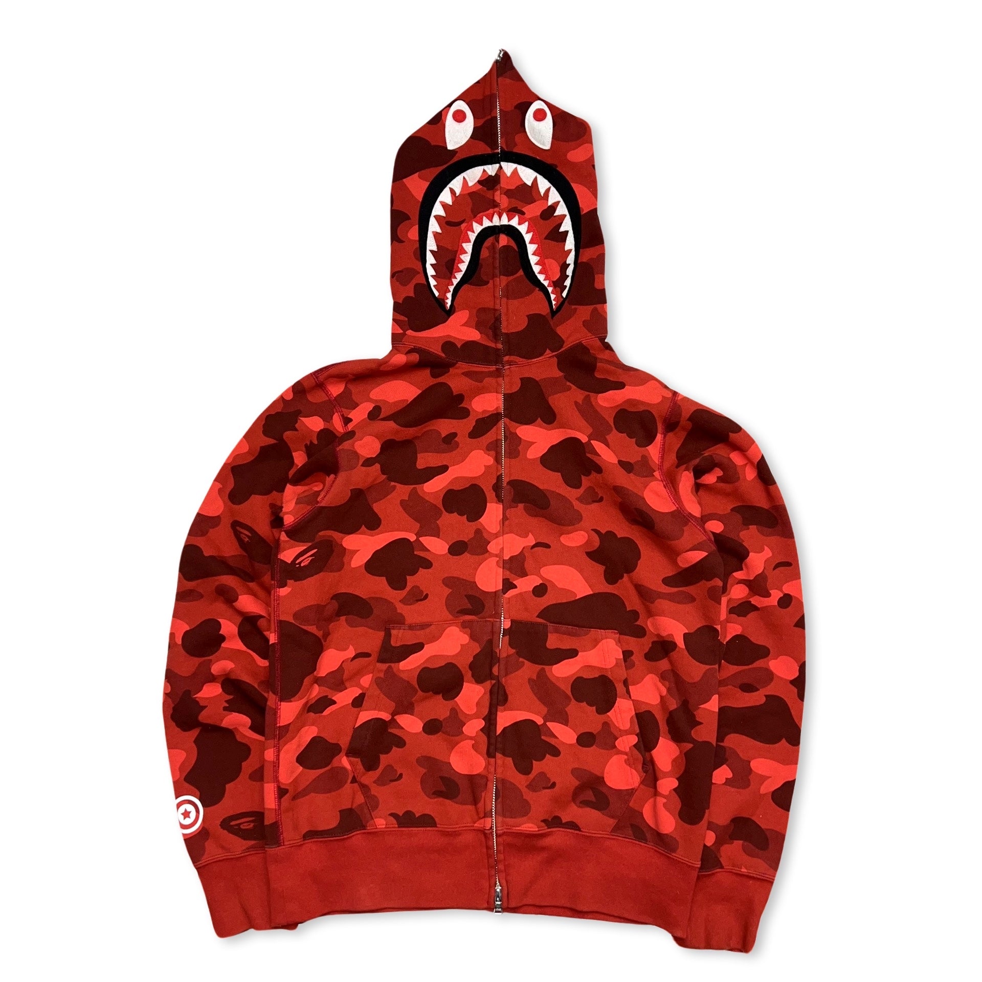 BAPE Color Camo Shark Full Zip Hoodie (SS22)