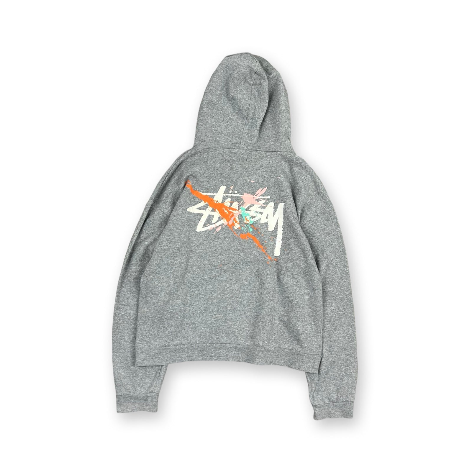 Vintage Stussy Hoodie in grey