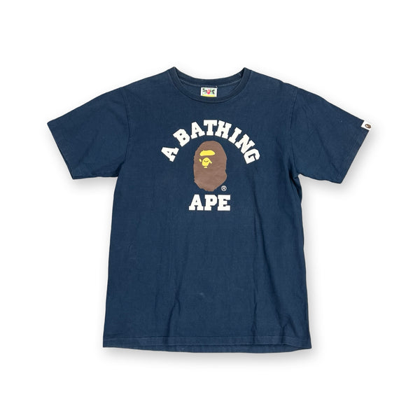 Vintage BAPE T-Shirt in navy blue