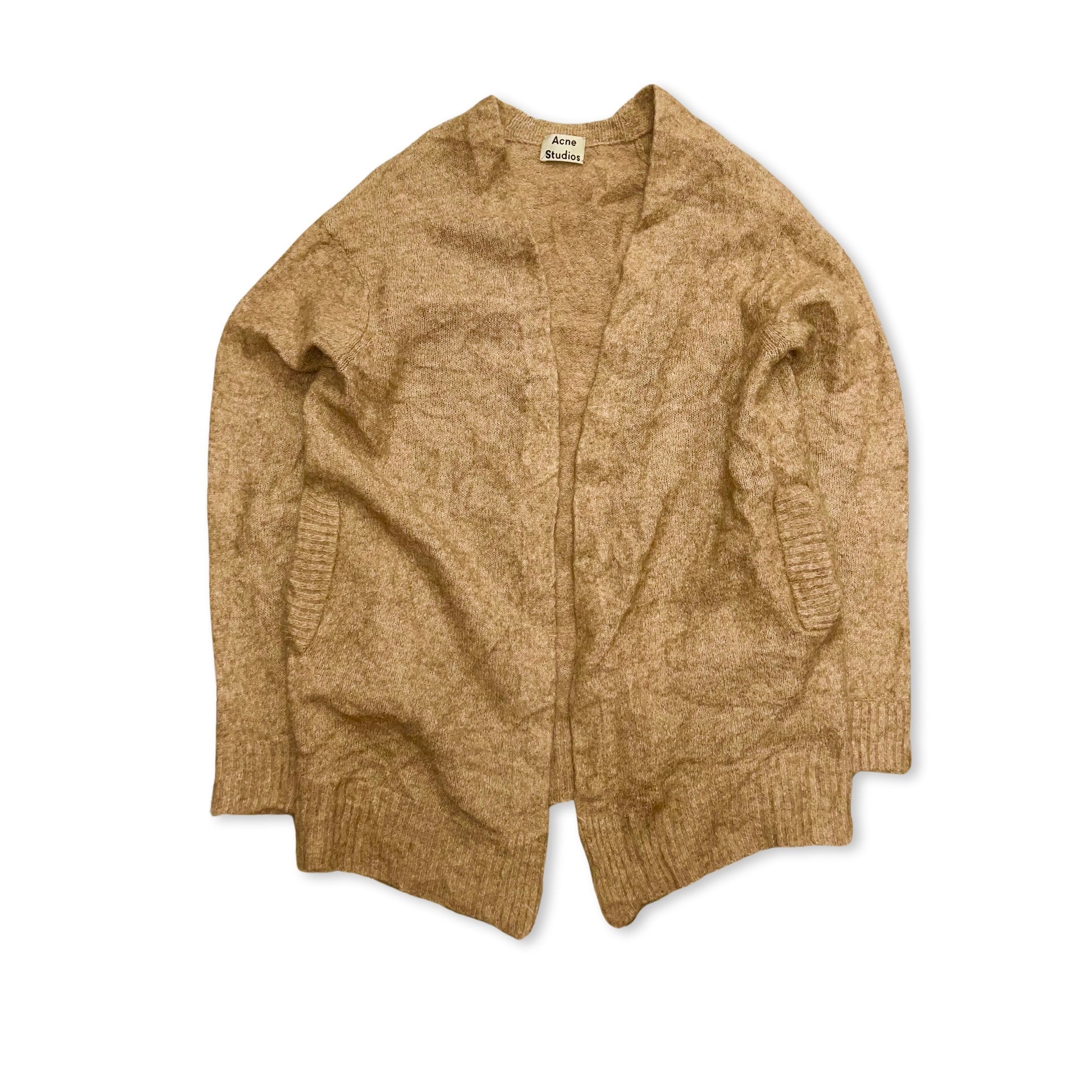Vintage Acne Studios Cardigan in brown