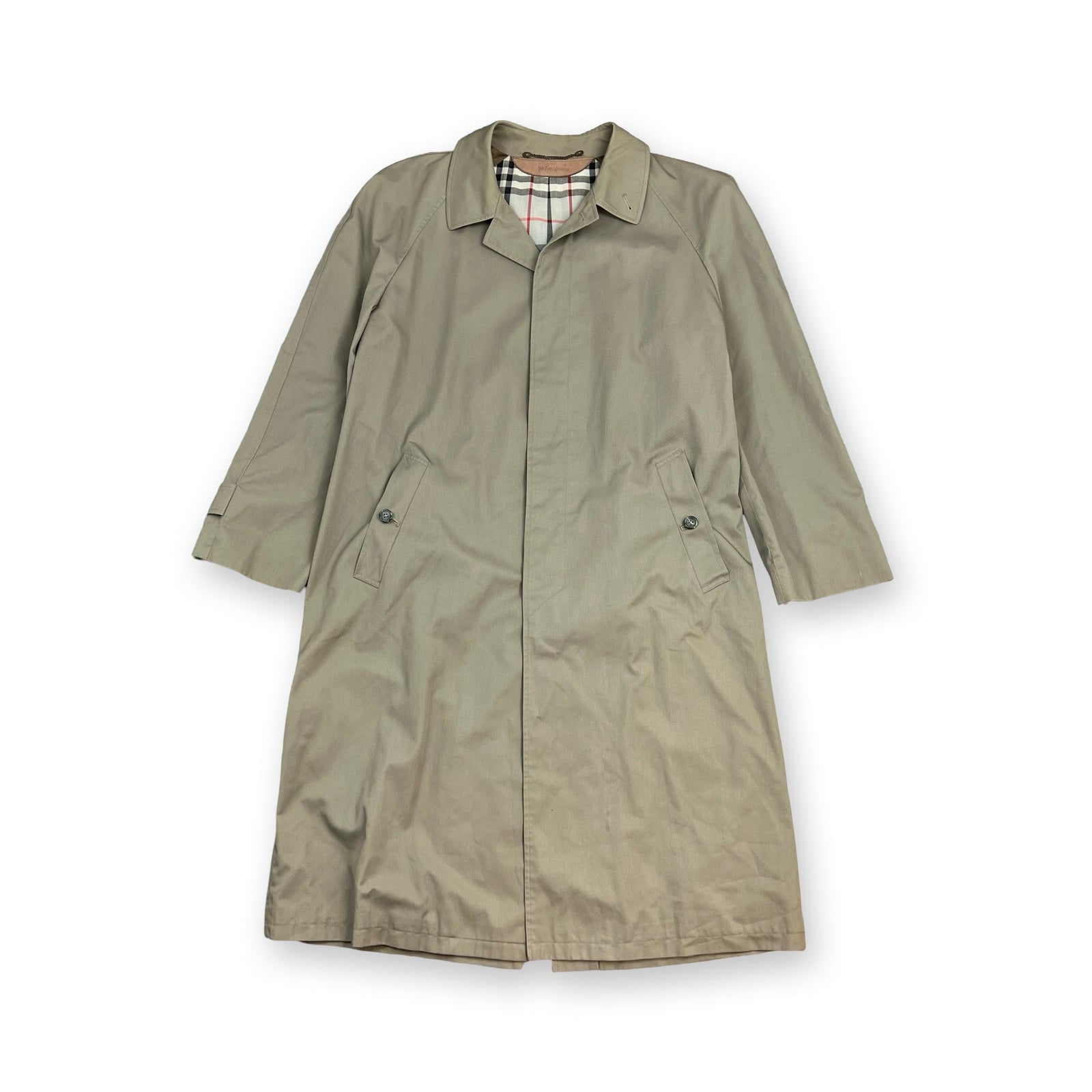 Vintage YSL Trench Coat in brown