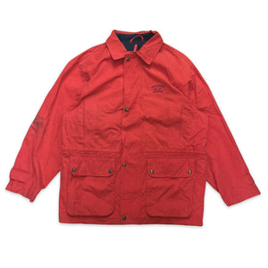 Vintage Paul & Shark Jacket in red