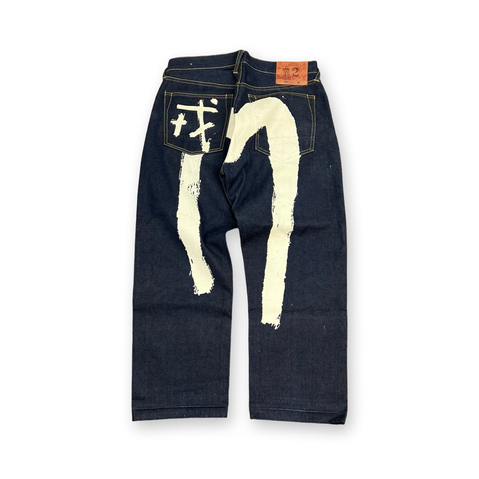 Vintage Evisu Jeans in navy blue